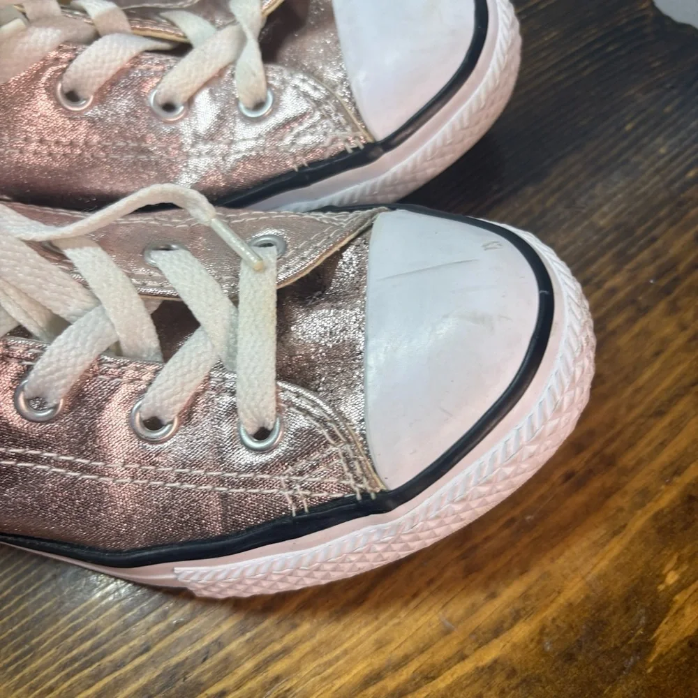 Converse Rose Gold‎ Sneakers Size 3